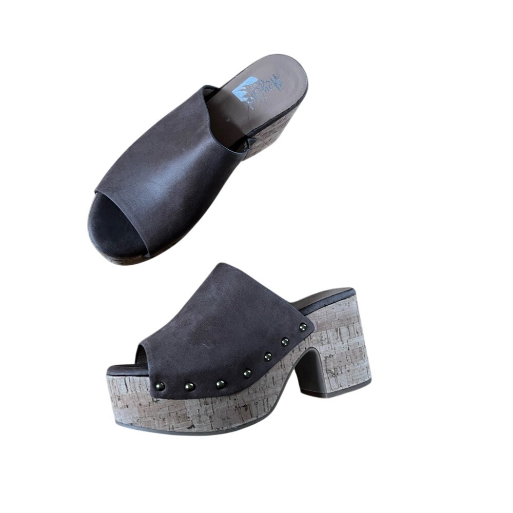 Corky's Hey Girl! Bada Bing Platform Slip on heels